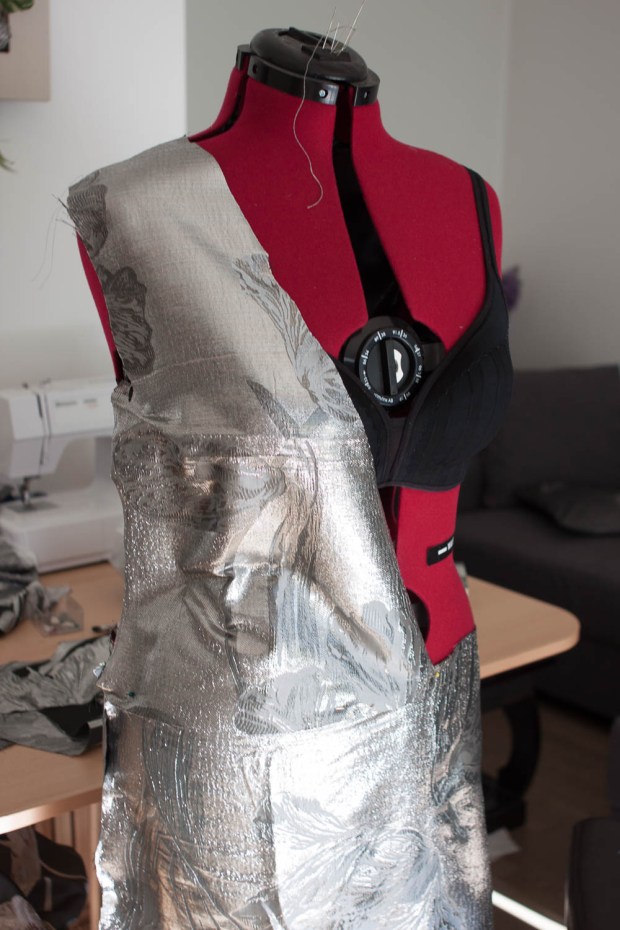 Premier assemblage "brut" pour voir comment s'agencent les pièces